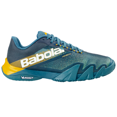 Babolat Men's Jet Premura 2 Padel Shoes Deep Lake Apricot