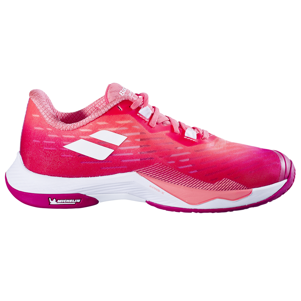 Babolat Women's Shadow Tour 5 Indoor Shoes Raspberry