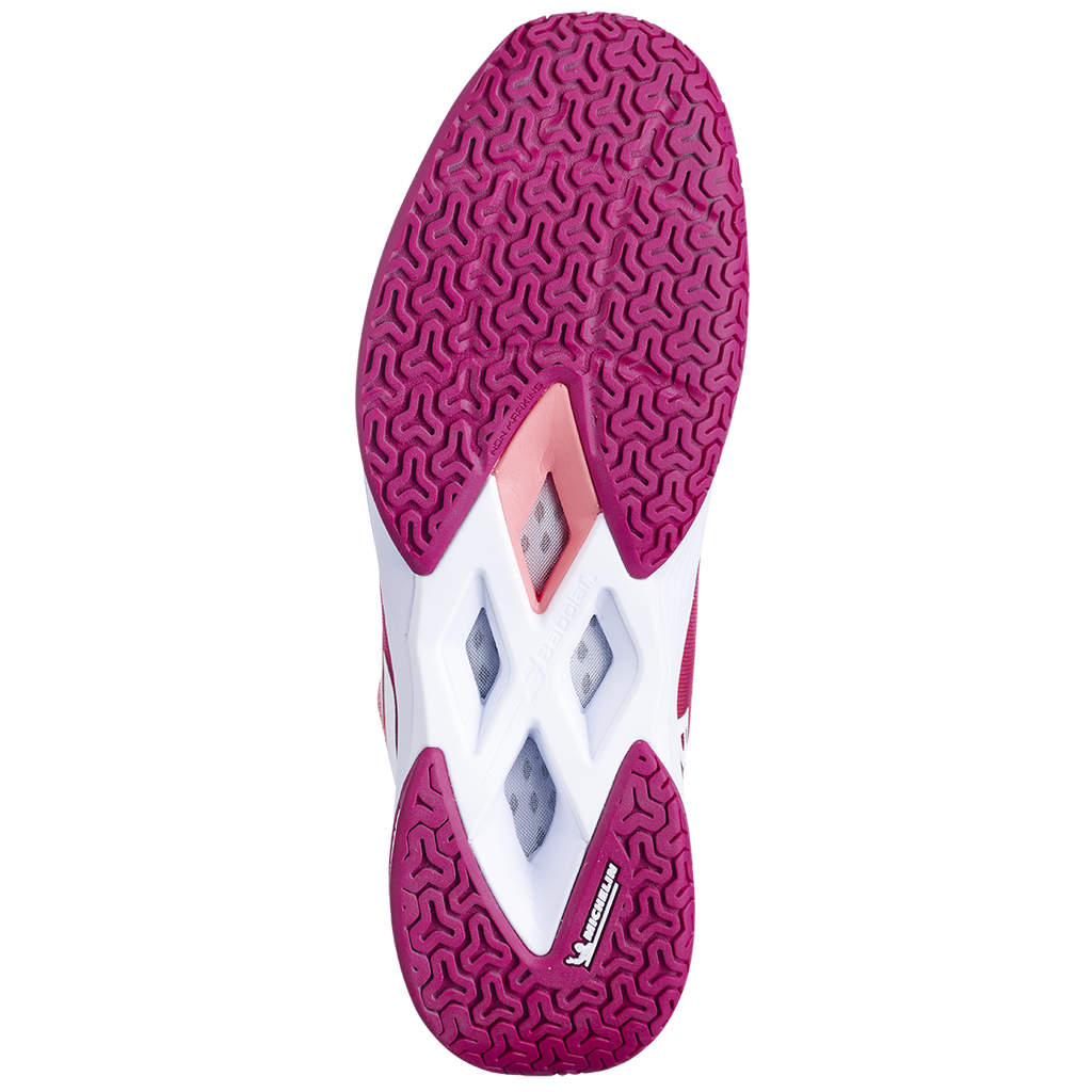 Babolat Women's Shadow Tour 5 Indoor Shoes Raspberry