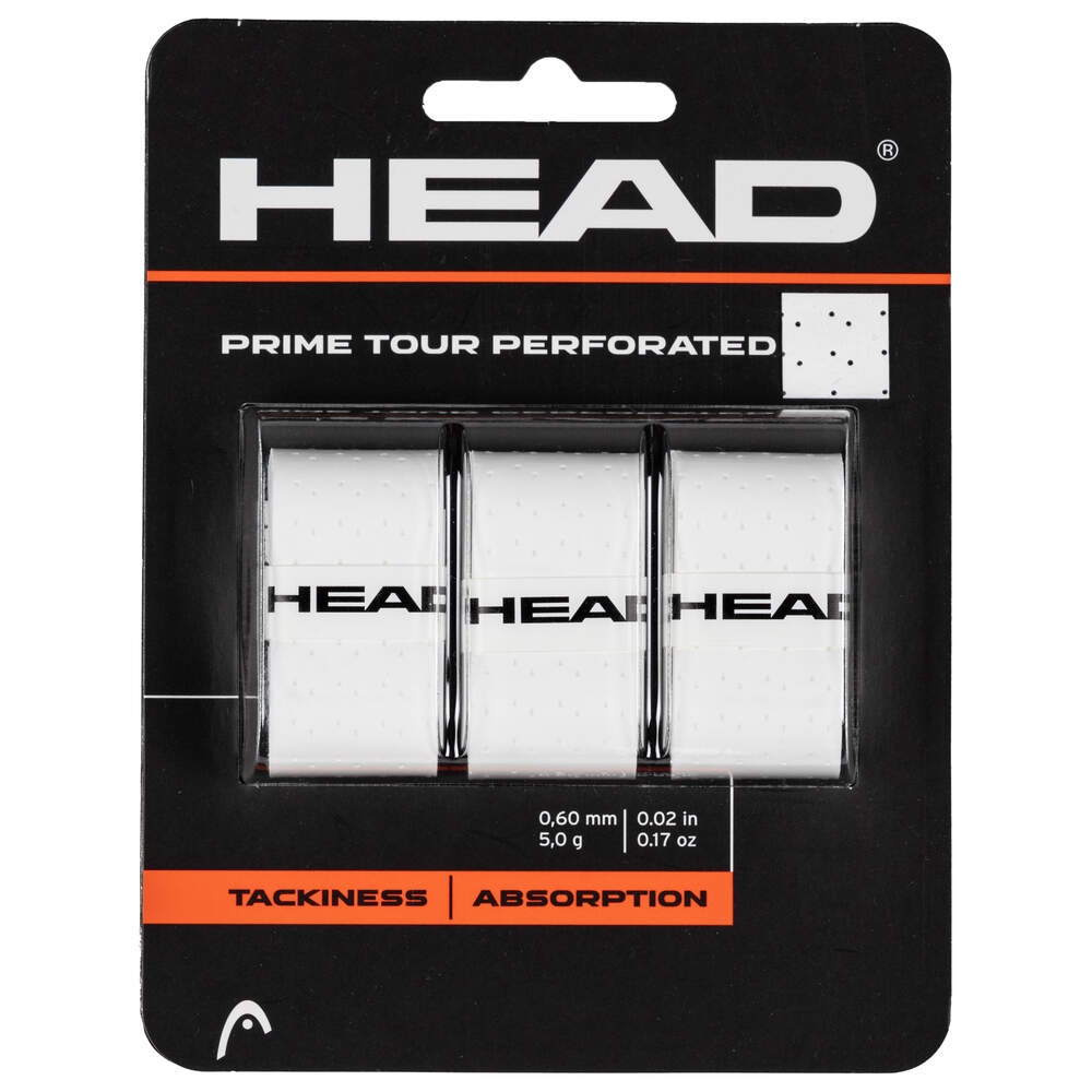 Head Prime Tour Perforated Overgrip 3 Pack