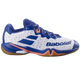 Babolat Men's Shadow 4 Indoor Court Shoes White Blue Navy