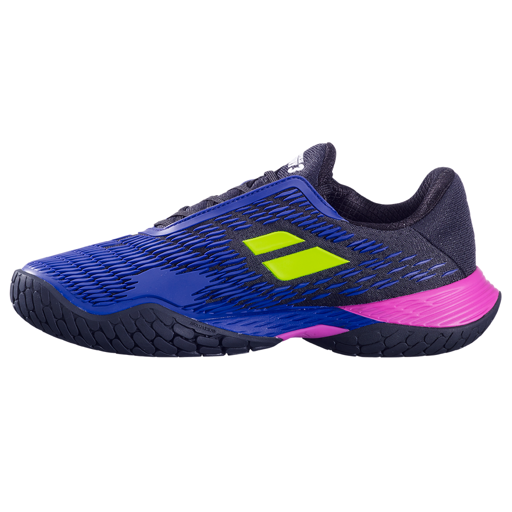 Babolat Men's Propulse Fury 3 Tennis Shoes Black Dark Blue