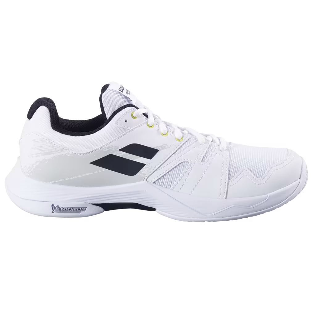 Babolat Men's Shadow Team 2 Indoor Court Shoes White