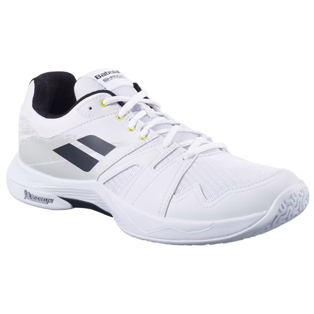 Babolat Men's Shadow Team 2 Indoor Court Shoes White