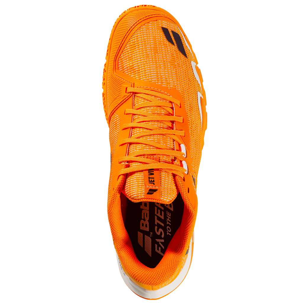 Babolat Men's Jet Viva Padel Shoes Orange Cream