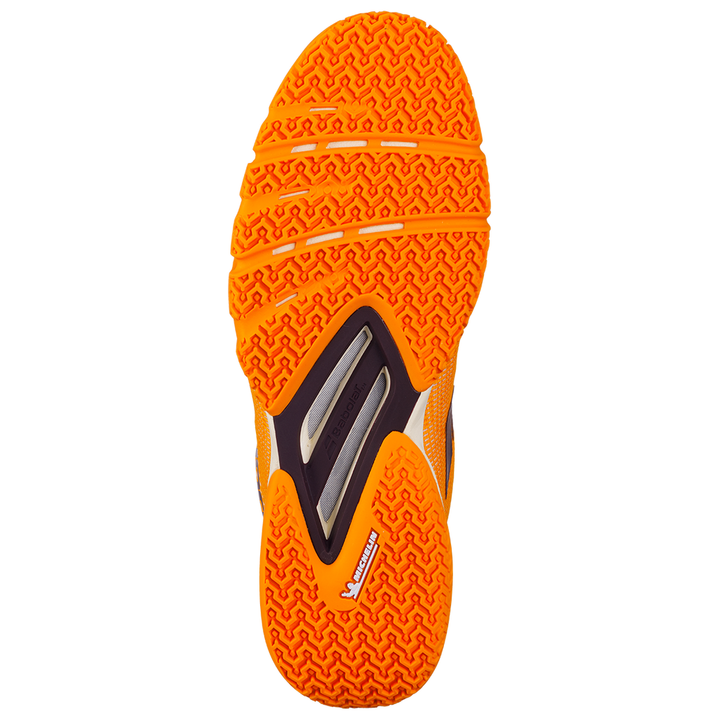 Babolat Men's Jet Viva Padel Shoes Orange Cream