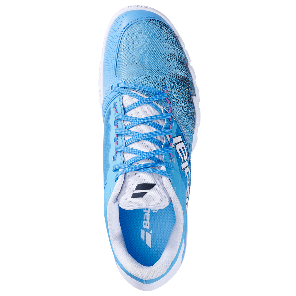 Babolat Men's Jet Premura 2 Lebron Padel Shoes Cyan Blue