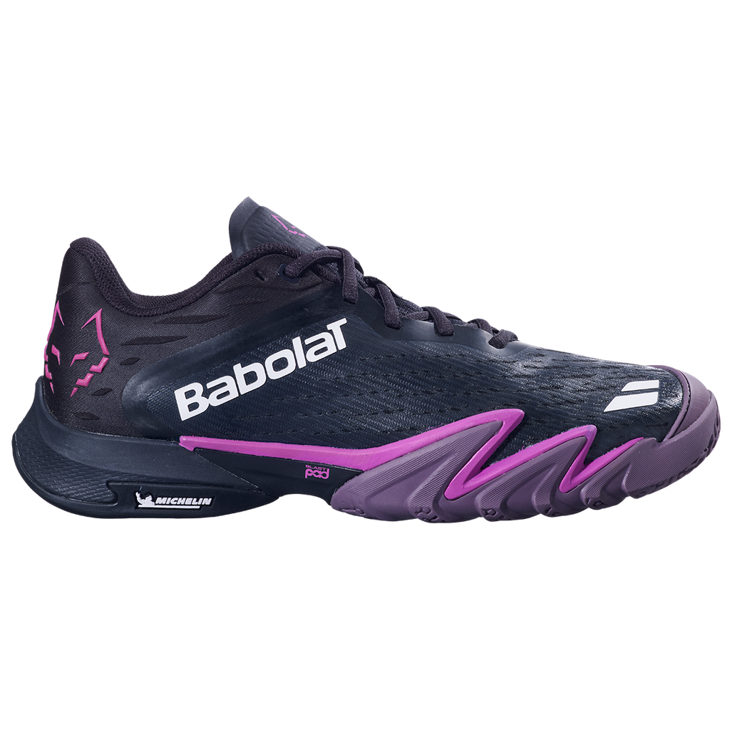 Babolat Men's Premura 3 Lebron Padel Shoes Black Plum