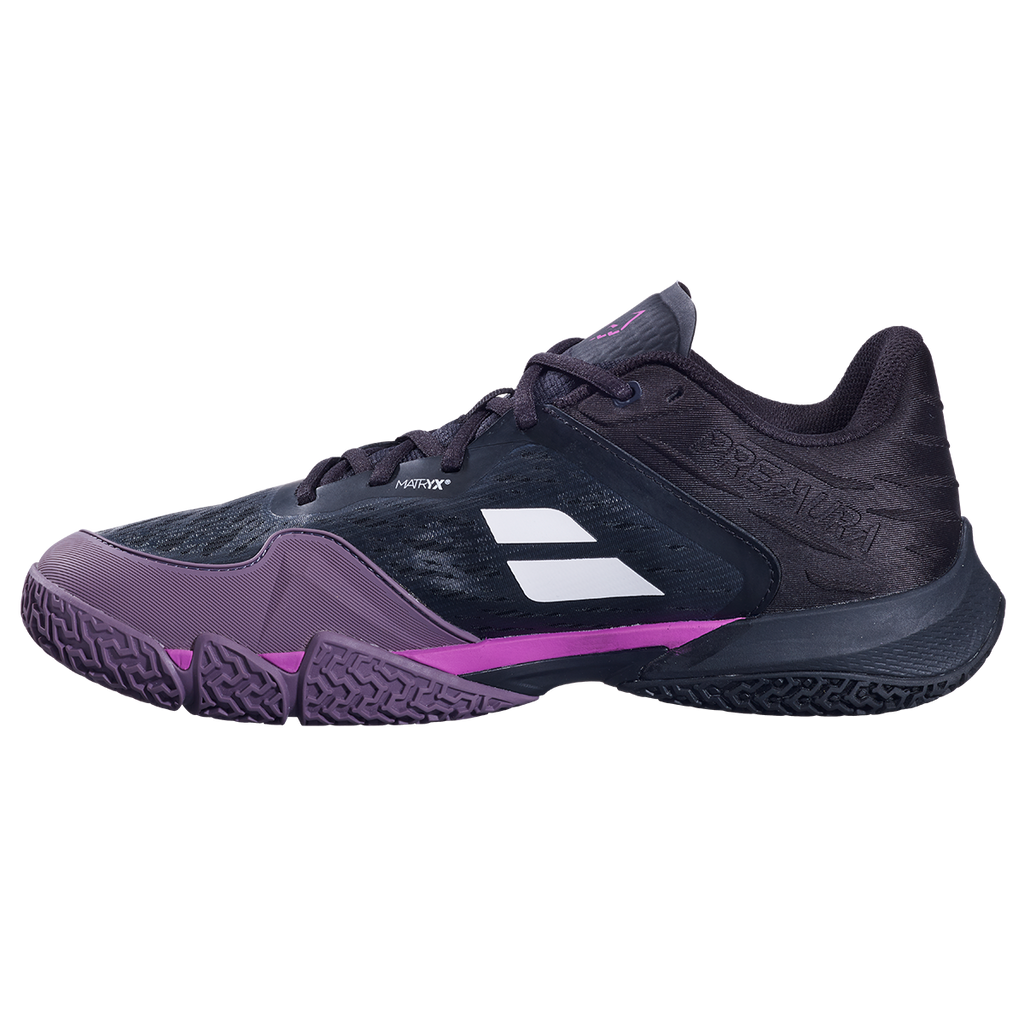 Babolat Men's Premura 3 Lebron Padel Shoes Black Plum