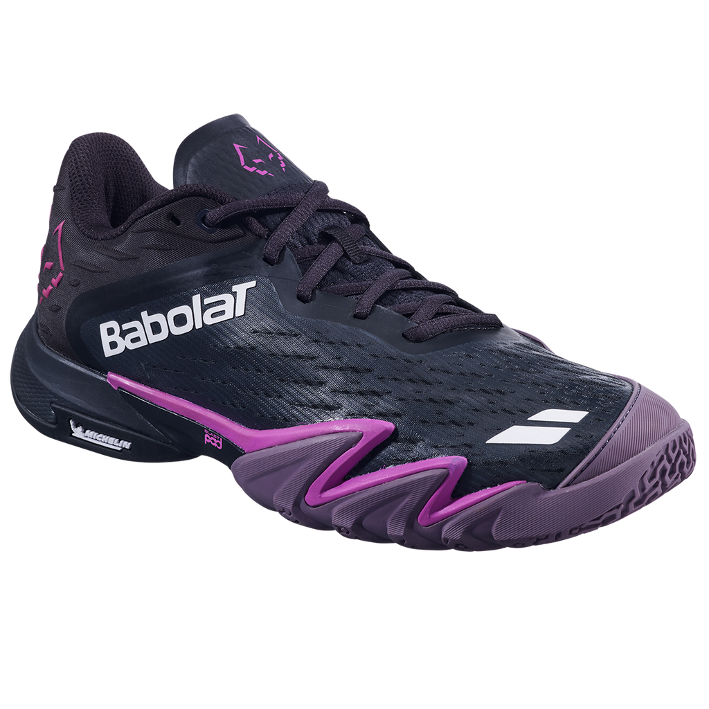 Babolat Men's Premura 3 Lebron Padel Shoes Black Plum