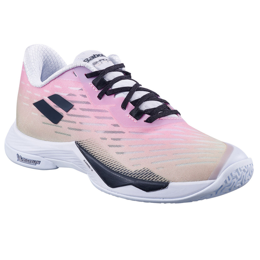 Babolat Women's Shadow Tour 5 Indoor Court Shoes Pink
