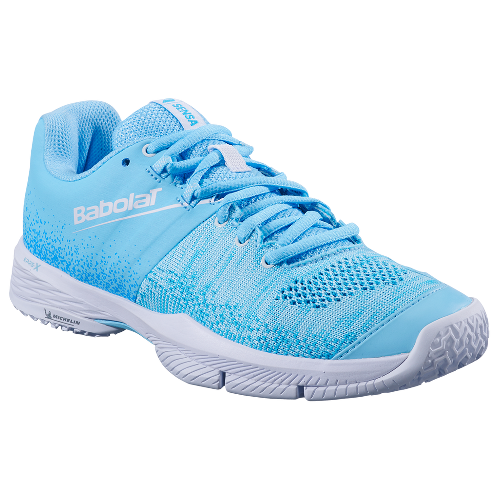Babolat Women's Sensa Padel Shoes 25 Sky Blue