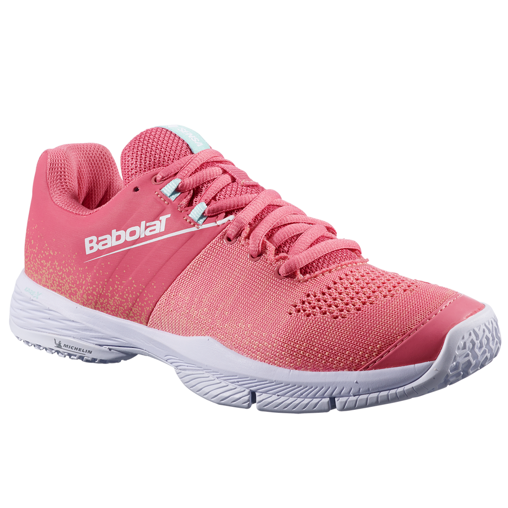 Babolat Women's Sensa Padel Shoes Sun Kissed Coral