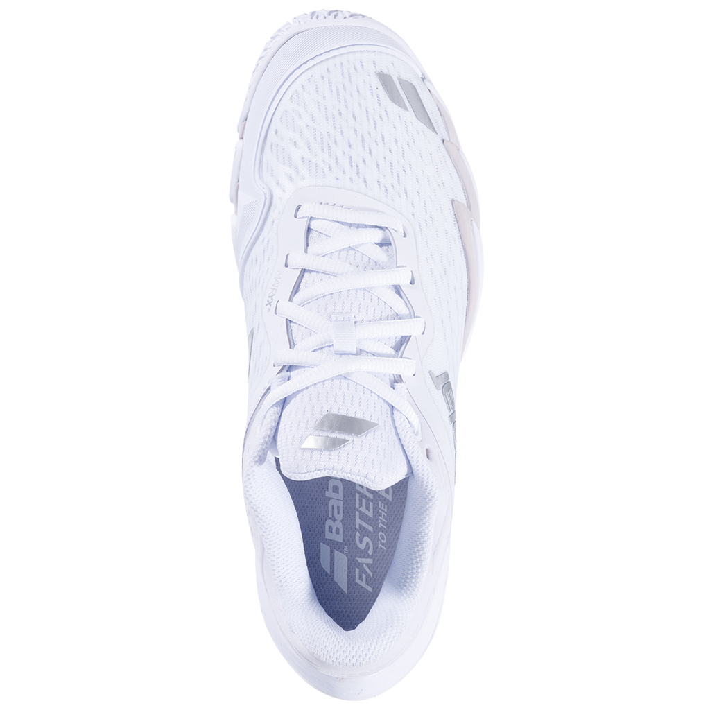 Babolat Women's Premura 3 Padel Shoes White Silver