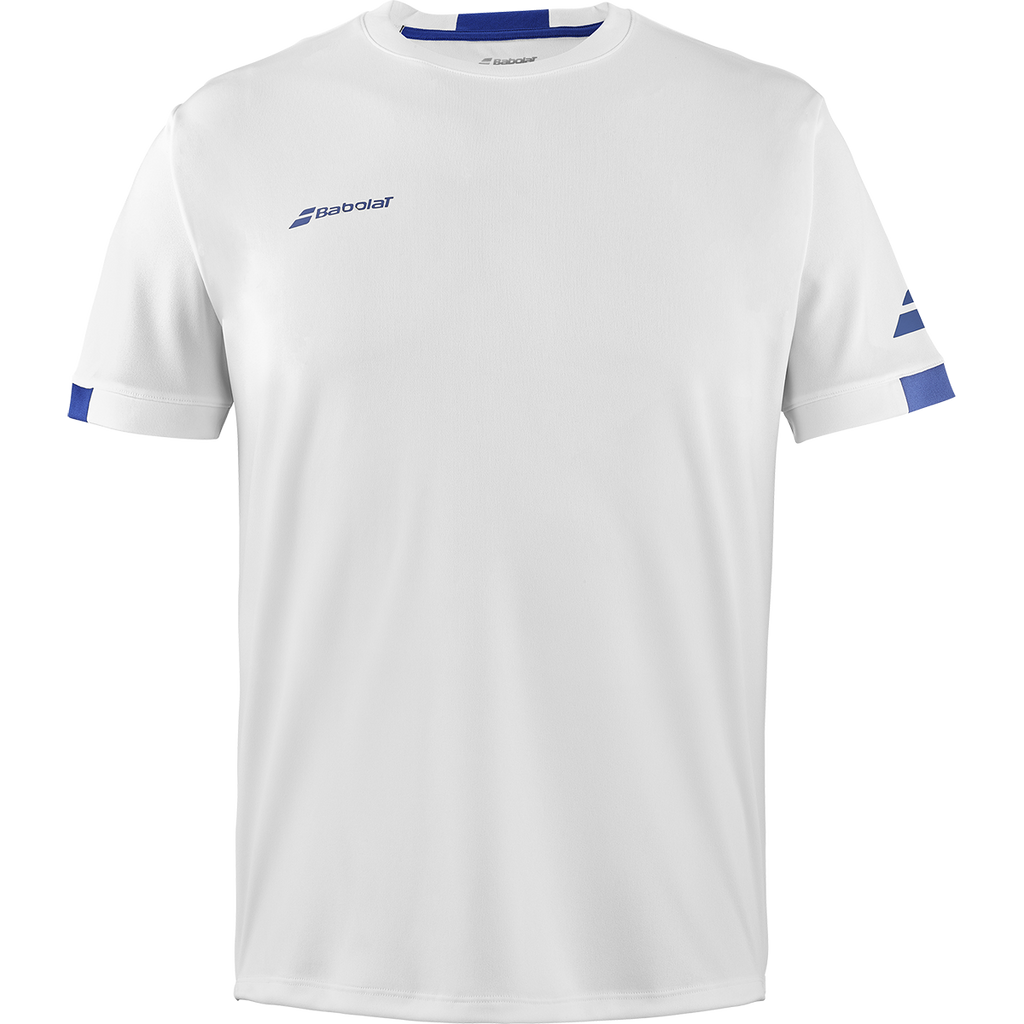 Babolat Boys' Play Crew Neck Tee White