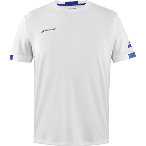 Babolat Boys' Play Crew Neck Tee White