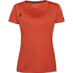 Babolat Girls' Play Cap Sleeve Top Fiesta Red