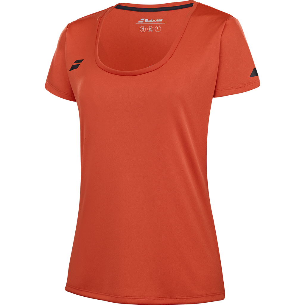 Babolat Girls' Play Cap Sleeve Top Fiesta Red