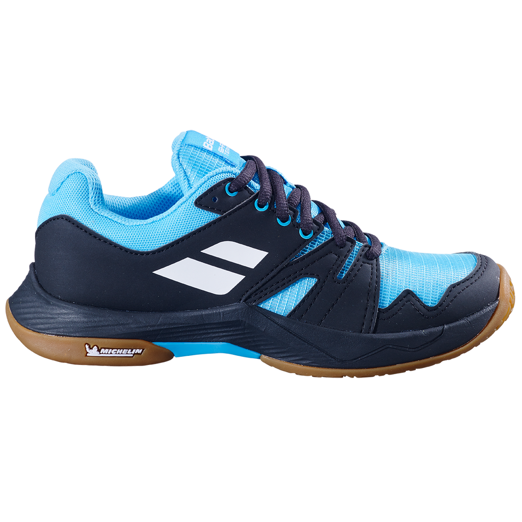 Babolat Junior Shadow Team 2 Indoor Court Shoes Black Blue