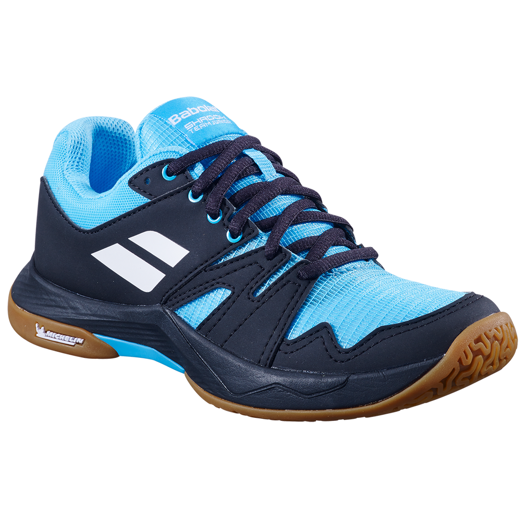 Babolat Junior Shadow Team 2 Indoor Court Shoes Black Blue