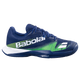 Babolat Junior Jet Premura 2 Padel Shoes Blue Depths/Green Flash