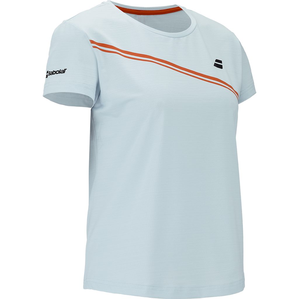 Babolat Women's Play Cap Sleeve Top Illusion Blue