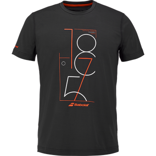 Babolat Men's Exercise Graphic Tee Black