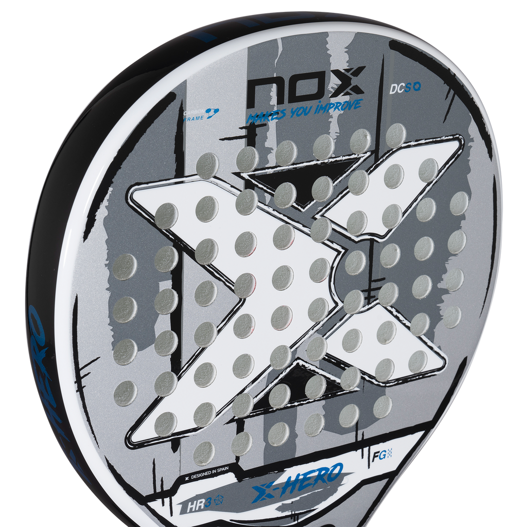 Nox X-Hero Padel Racket 26 White