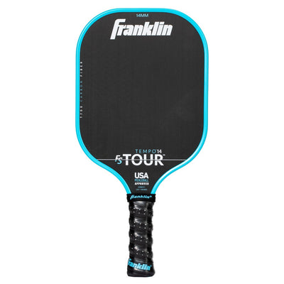 Franklin FS Tour Tempo 14mm Pickleball Paddle Blue