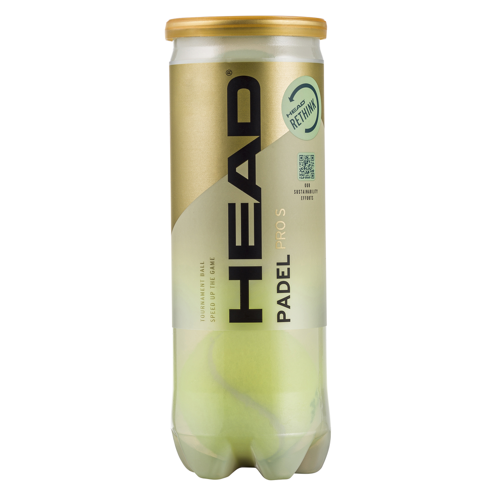 Head Padel Pro S Padel Ball - 3 Ball Can