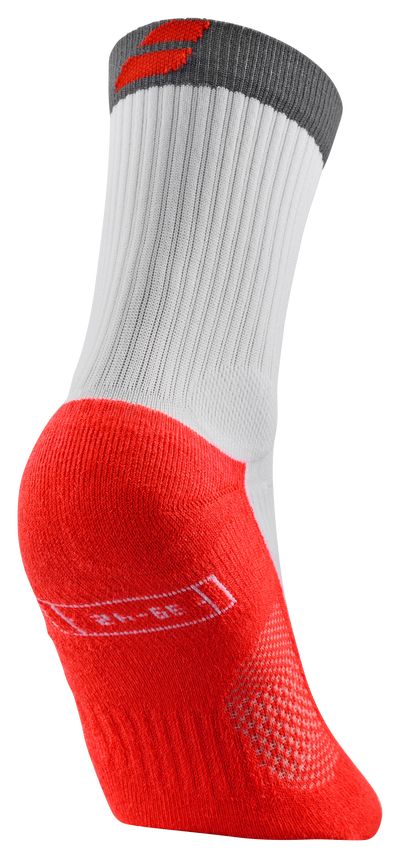 Babolat Pro 360 Socks White Strike Red