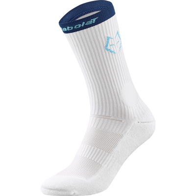 Babolat Men's Mid-Calf Lebron Sock White Estate Blue