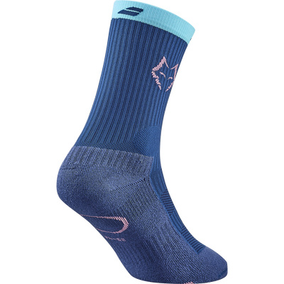 Babolat Men's Mid-Calf Lebron Sock Estate Blue Cyan