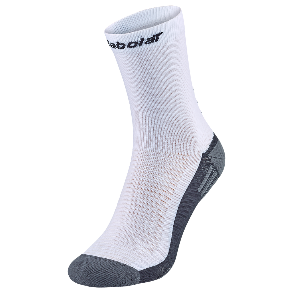 Babolat Padel Mid-Calf Socks White Black