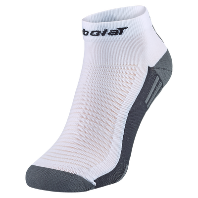 Babolat Padel Quarter Socks White Black