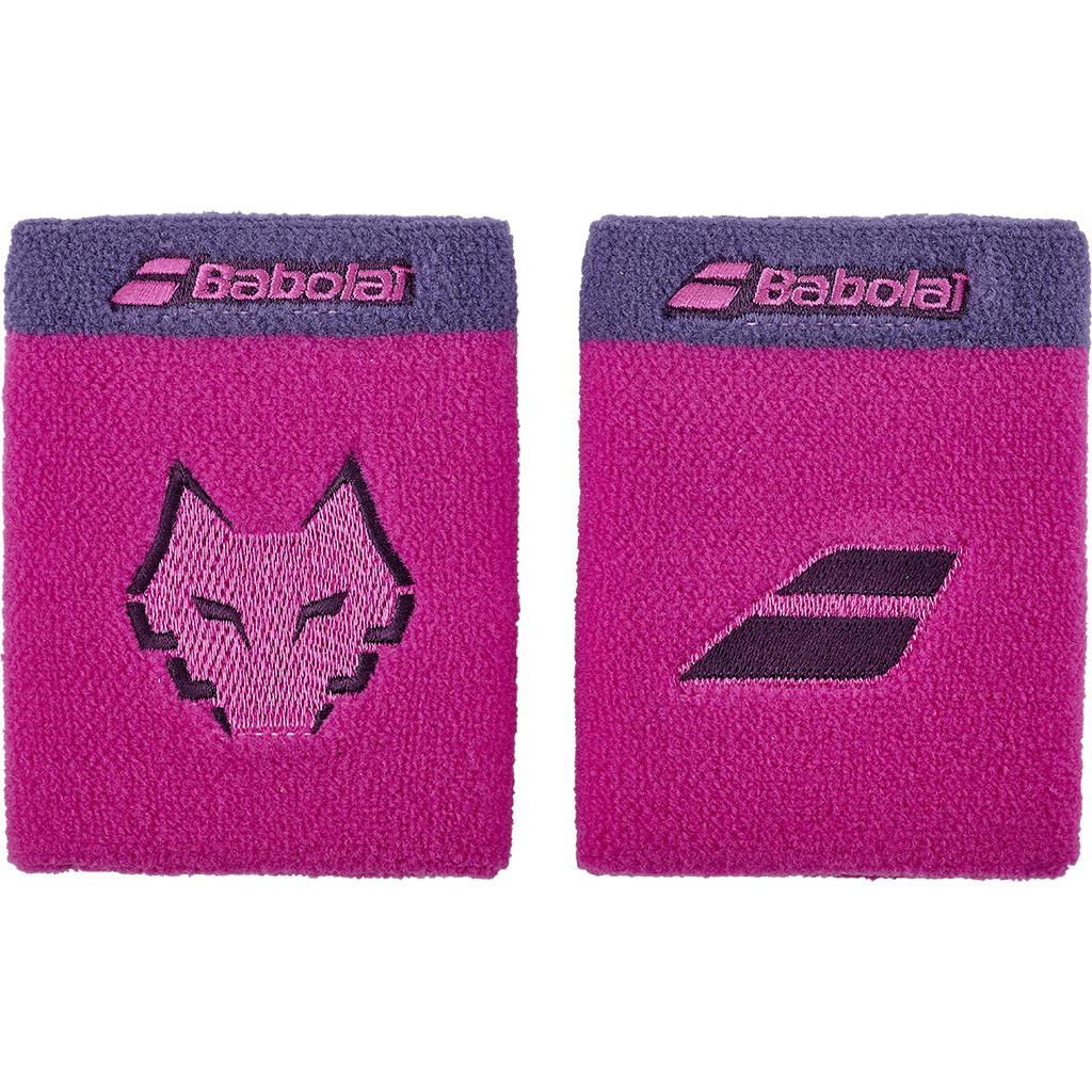 Babolat Lebron Terry Jumbo Wristband Raspberry