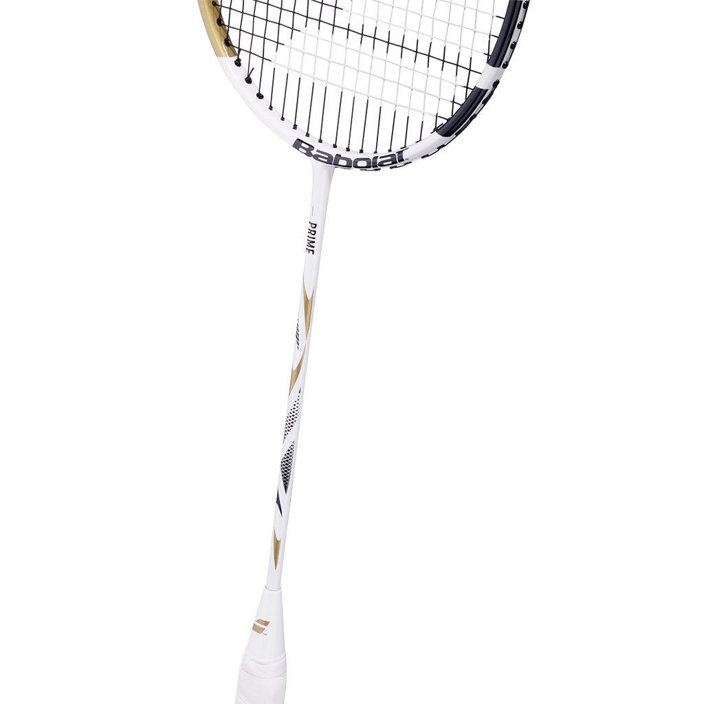 Babolat Prime Badminton Racket White Gold