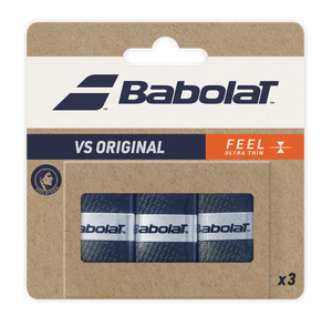 Babolat VS Original Feel Grip 3 Pack - Black Fluo Yellow