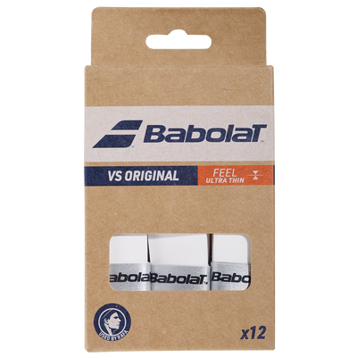 Babolat VS Original Feel Grip 12 Pack - White