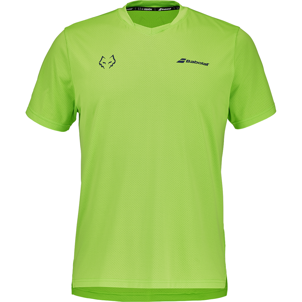 Babolat Men's Crew Neck Tee Lebron 26 Green Flash
