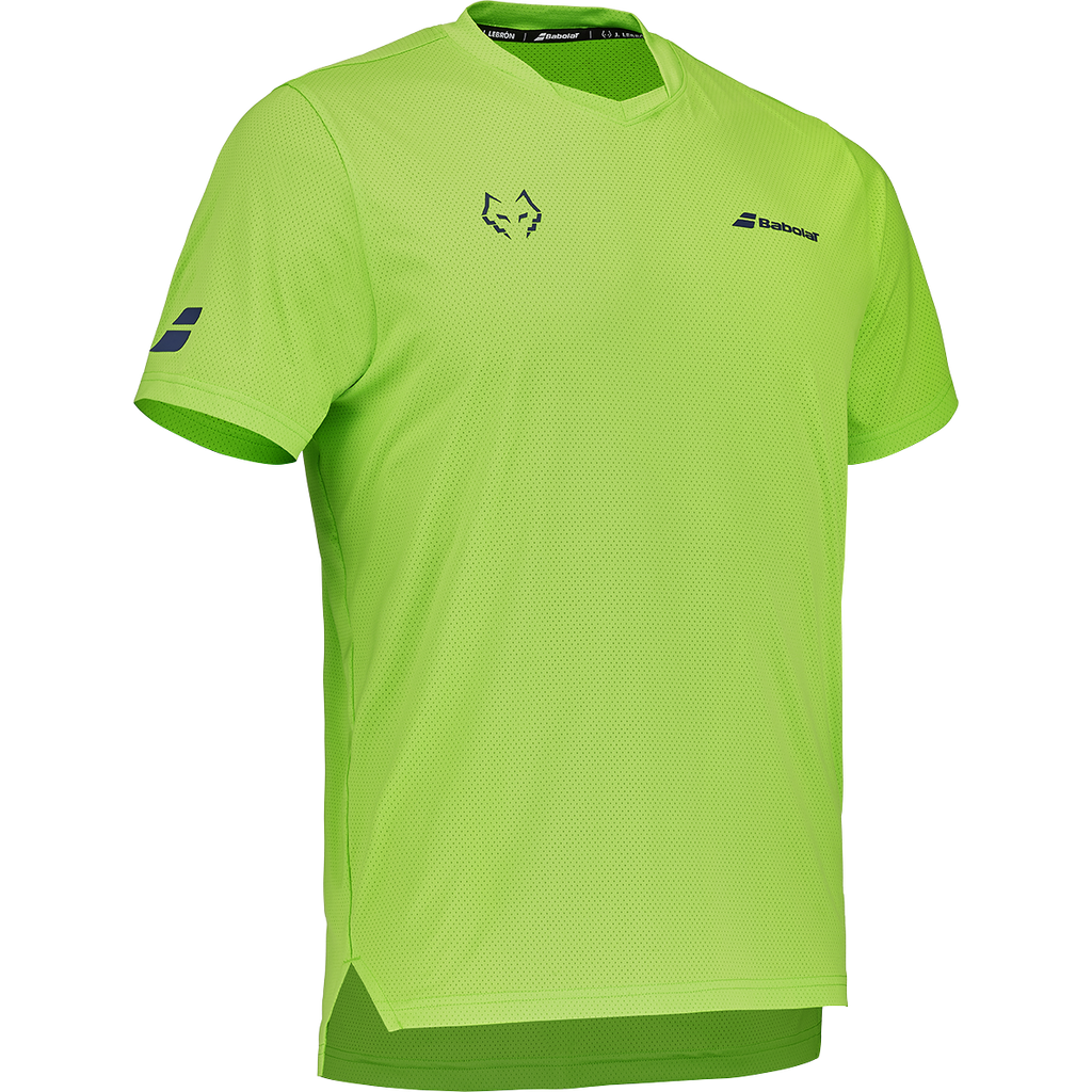Babolat Men's Crew Neck Tee Lebron 26 Green Flash