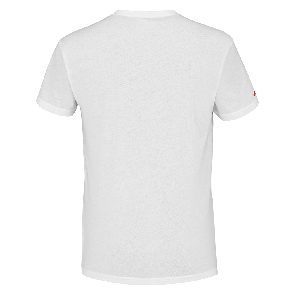 Babolat Men's Padel Cotton Tee 25 White