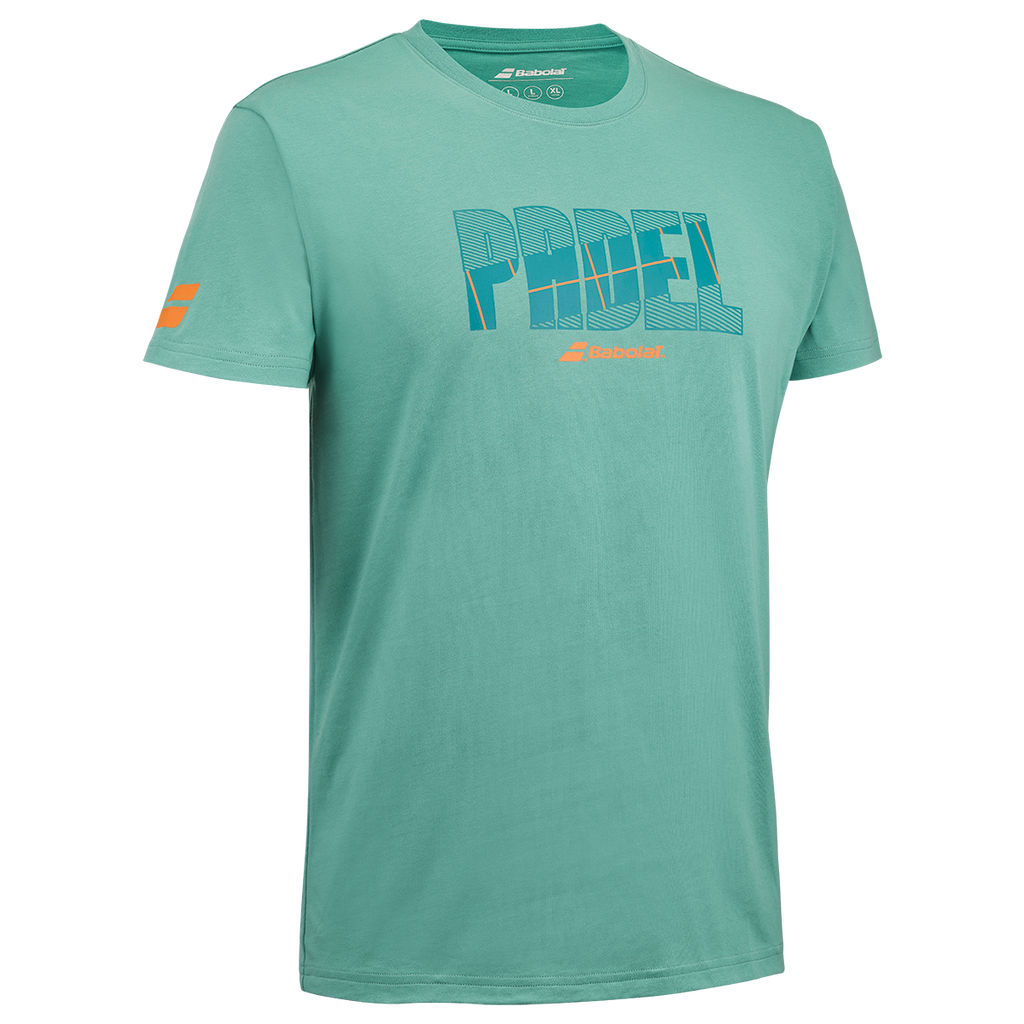 Babolat Men's Padel Cotton Tee Trellis