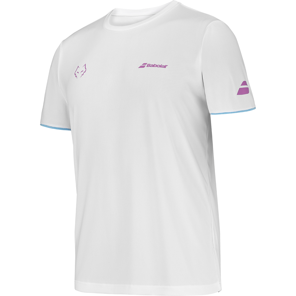 Babolat Men's Crew Neck Tee Lebron 25 White