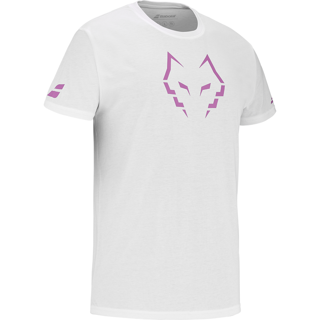 Babolat Men's Cotton Tee Lebron 25 White