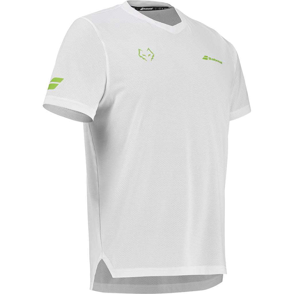 Babolat Men's Crew Neck Tee Lebron 26 White