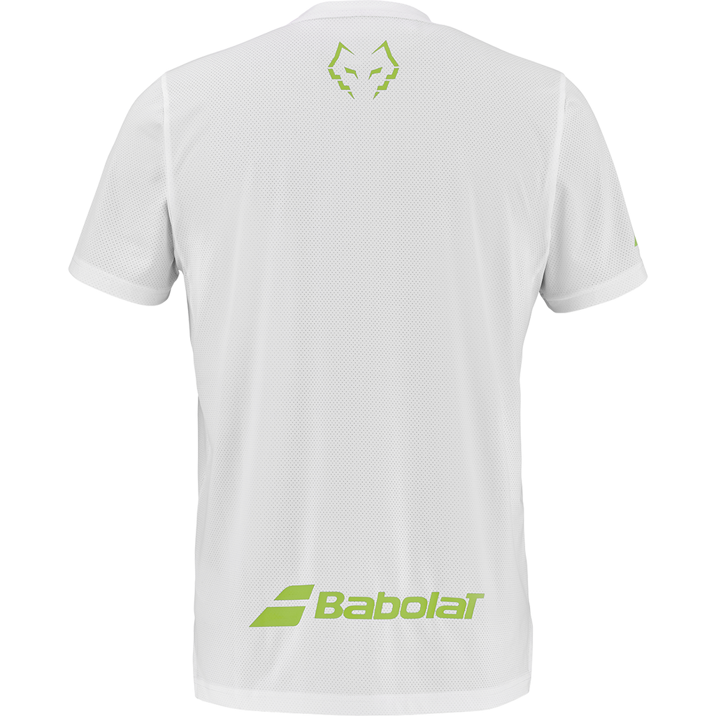 Babolat Men's Crew Neck Tee Lebron 26 White