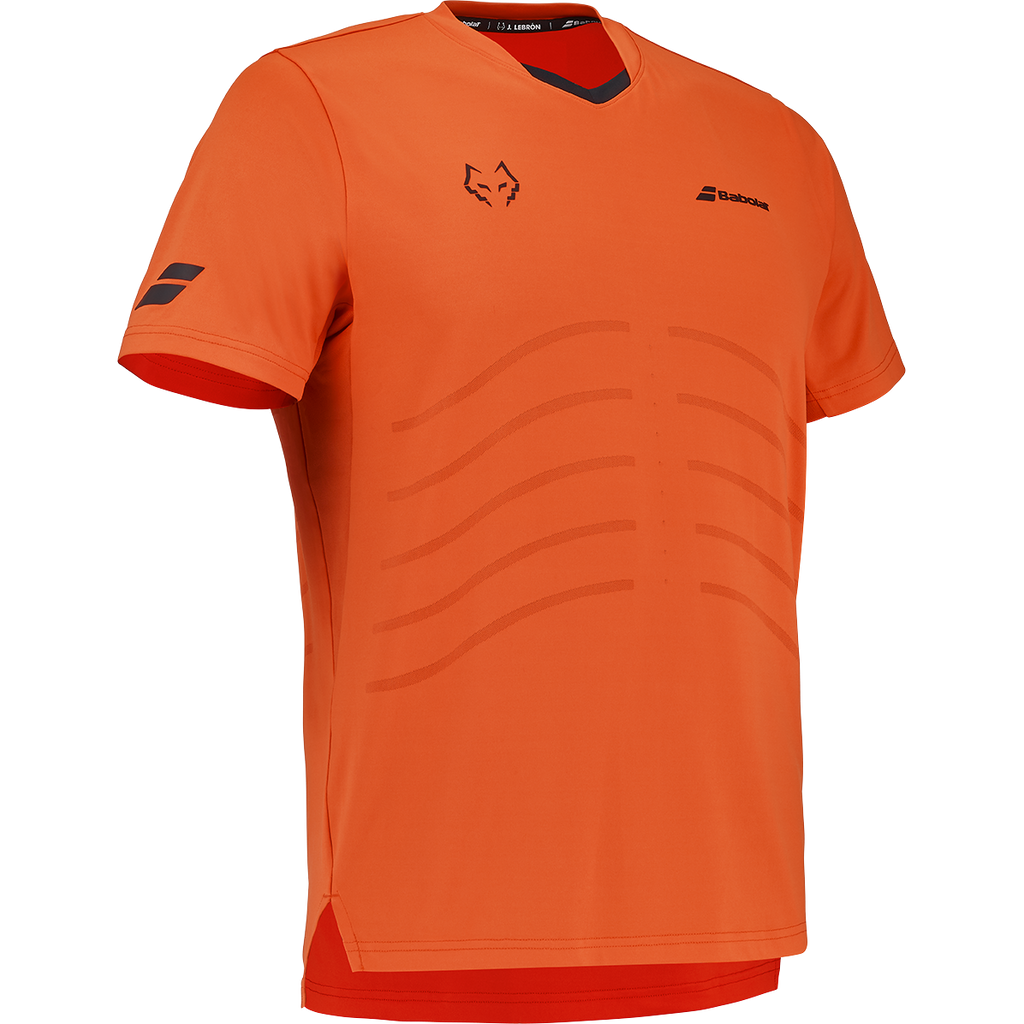Babolat Men's Replica Lebron Tee 26 Red Orange