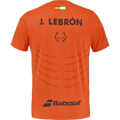 Babolat Men's Replica Lebron Tee 26 Red Orange