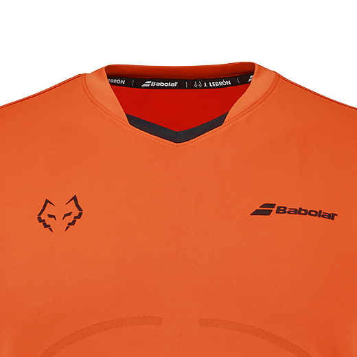 Babolat Men's Replica Lebron Tee 26 Red Orange